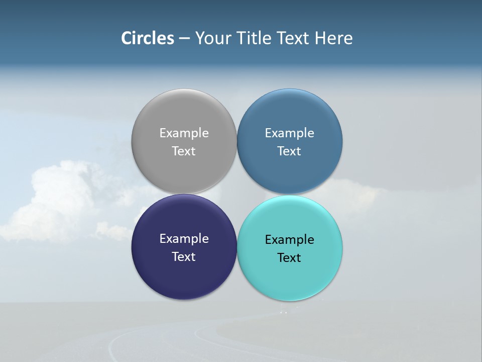 Nature Thunderstorm Storm Chasing PowerPoint Template