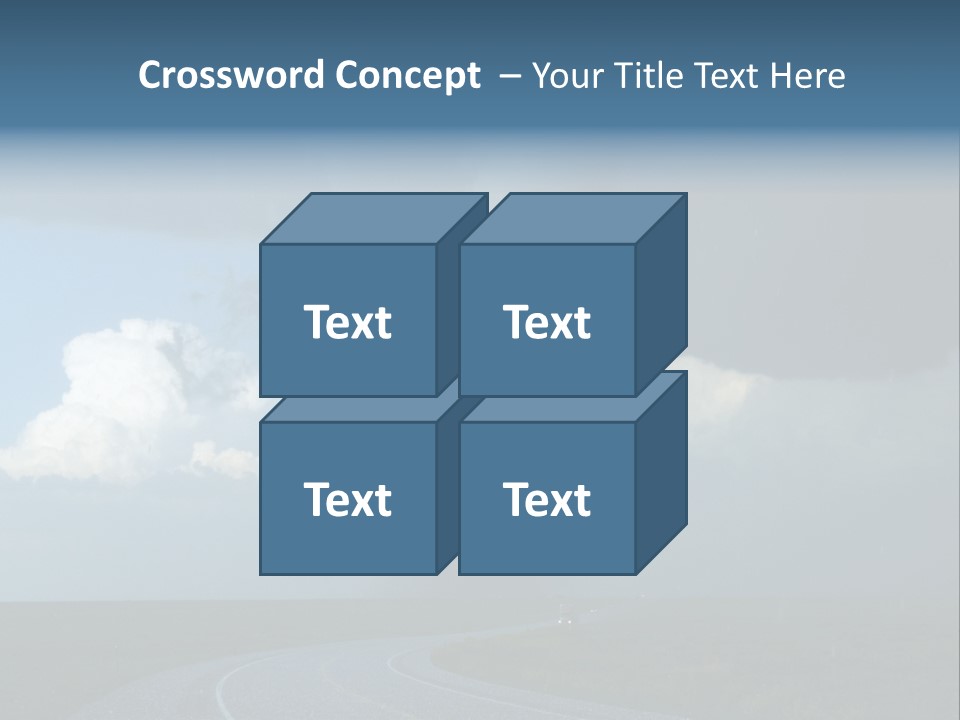 Nature Thunderstorm Storm Chasing PowerPoint Template