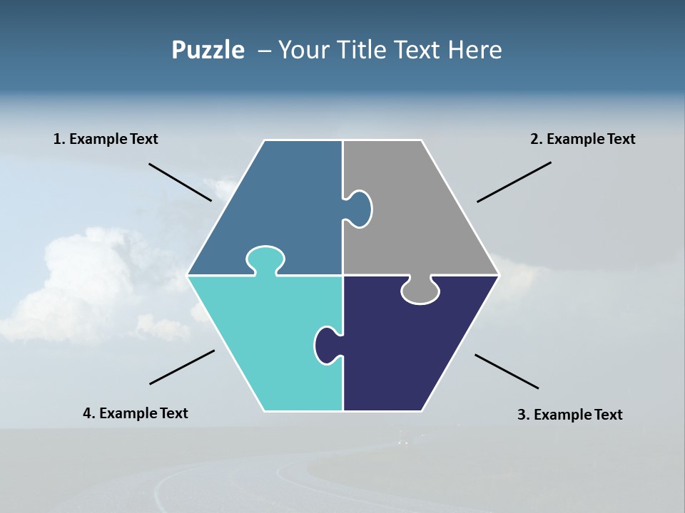 Nature Thunderstorm Storm Chasing PowerPoint Template