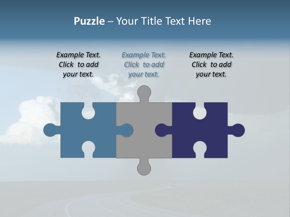 Nature Thunderstorm Storm Chasing PowerPoint Template