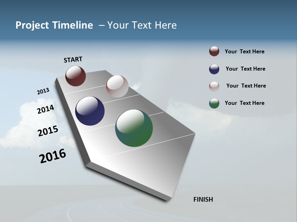 Nature Thunderstorm Storm Chasing PowerPoint Template