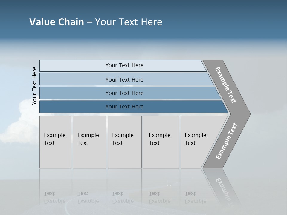 Nature Thunderstorm Storm Chasing PowerPoint Template
