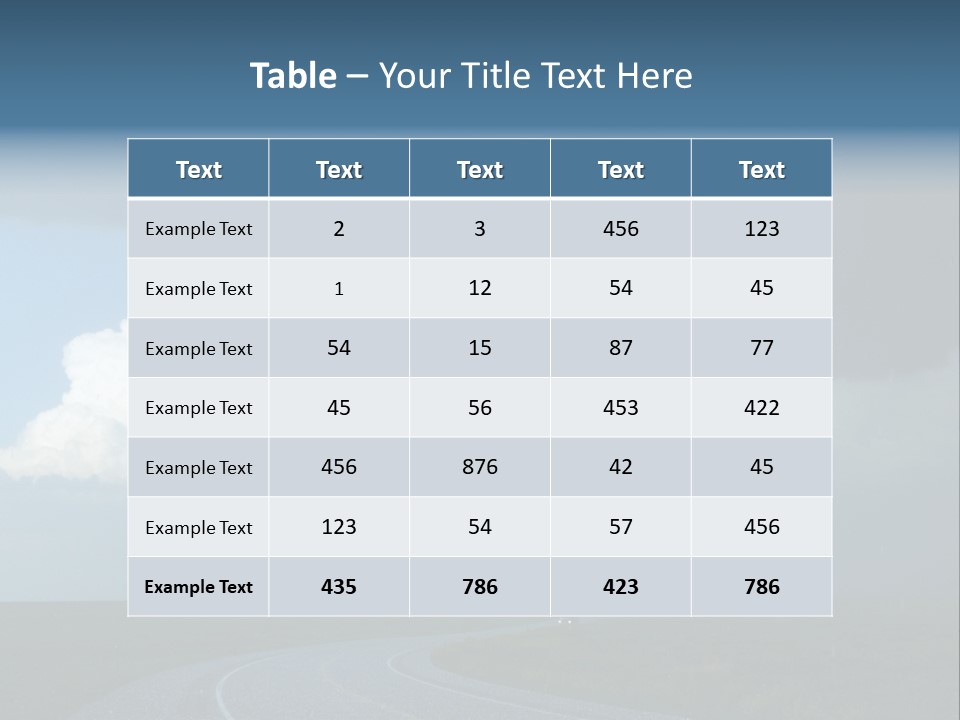 Nature Thunderstorm Storm Chasing PowerPoint Template