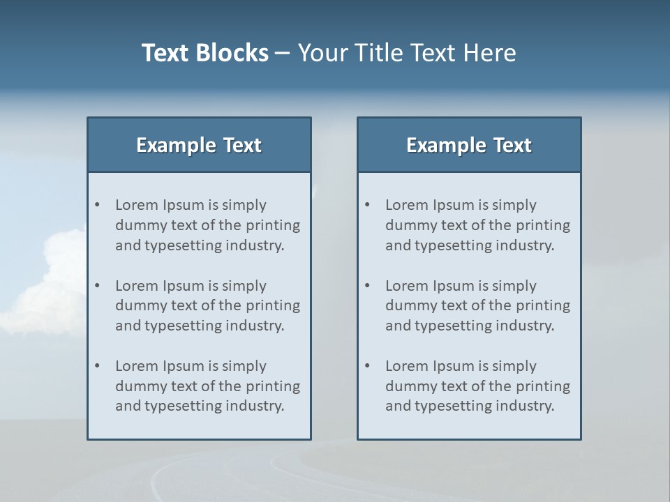 Nature Thunderstorm Storm Chasing PowerPoint Template