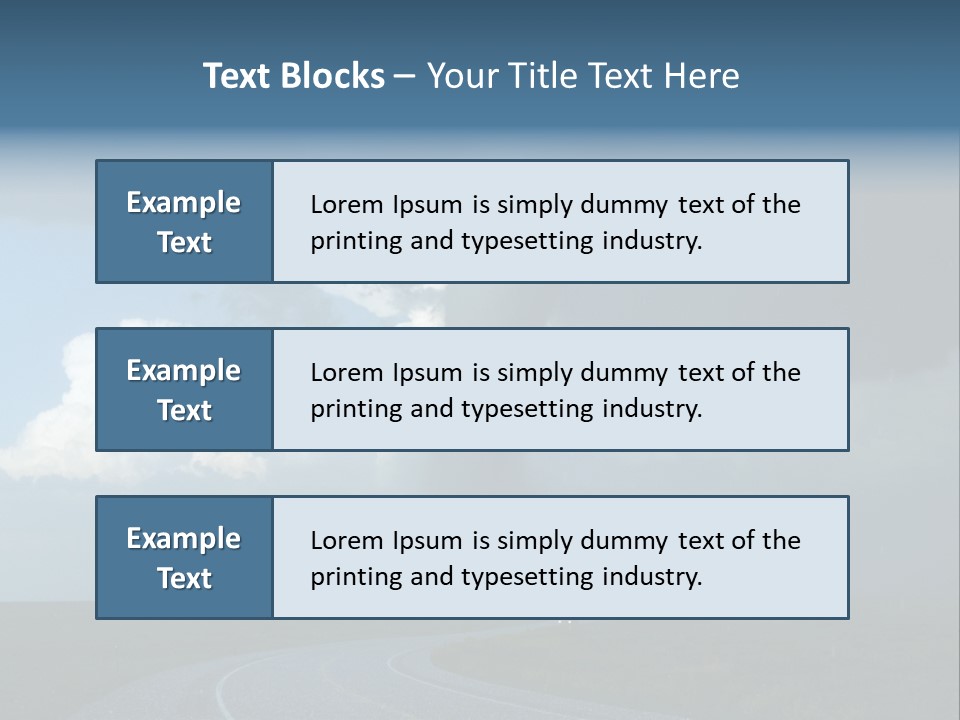 Nature Thunderstorm Storm Chasing PowerPoint Template