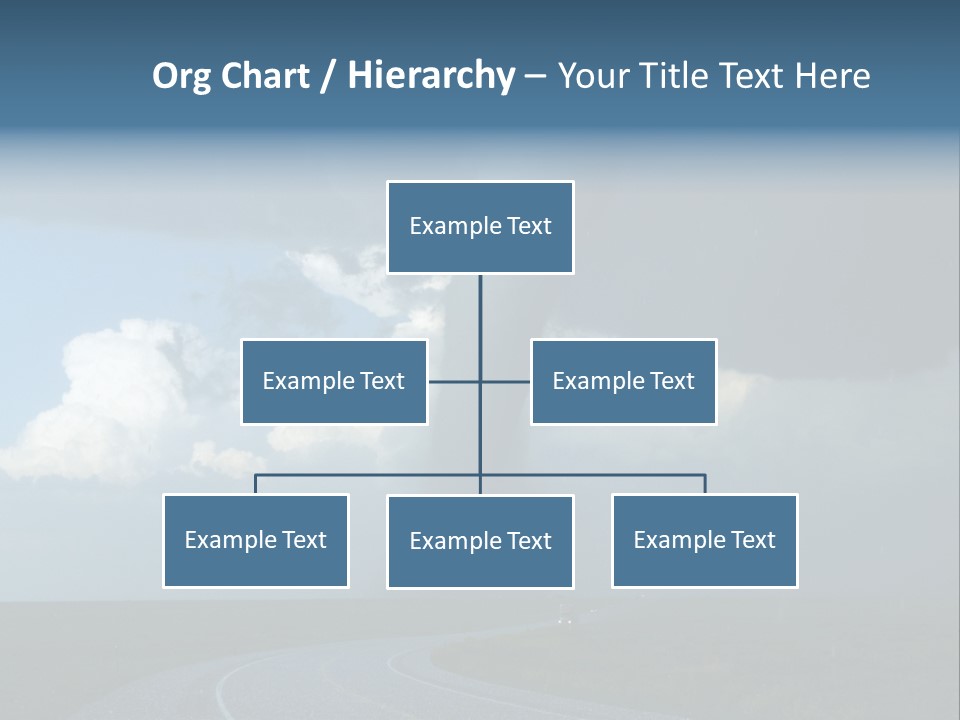 Nature Thunderstorm Storm Chasing PowerPoint Template
