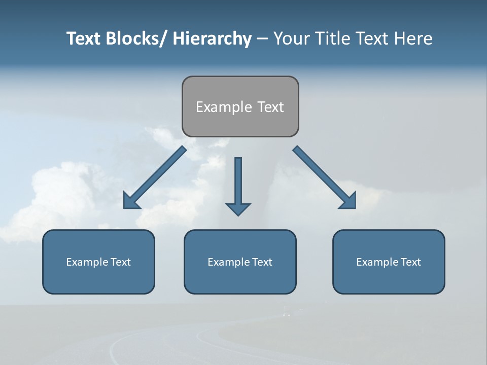 Nature Thunderstorm Storm Chasing PowerPoint Template