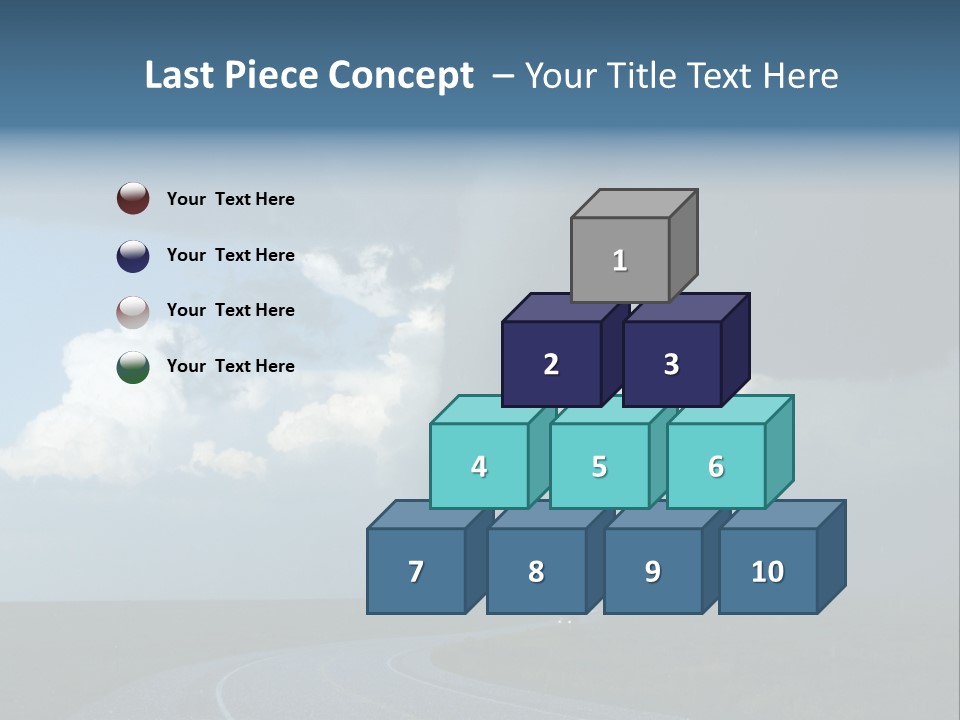 Nature Thunderstorm Storm Chasing PowerPoint Template