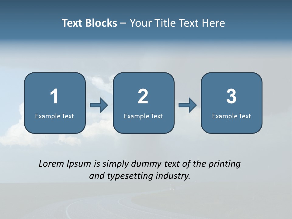 Nature Thunderstorm Storm Chasing PowerPoint Template