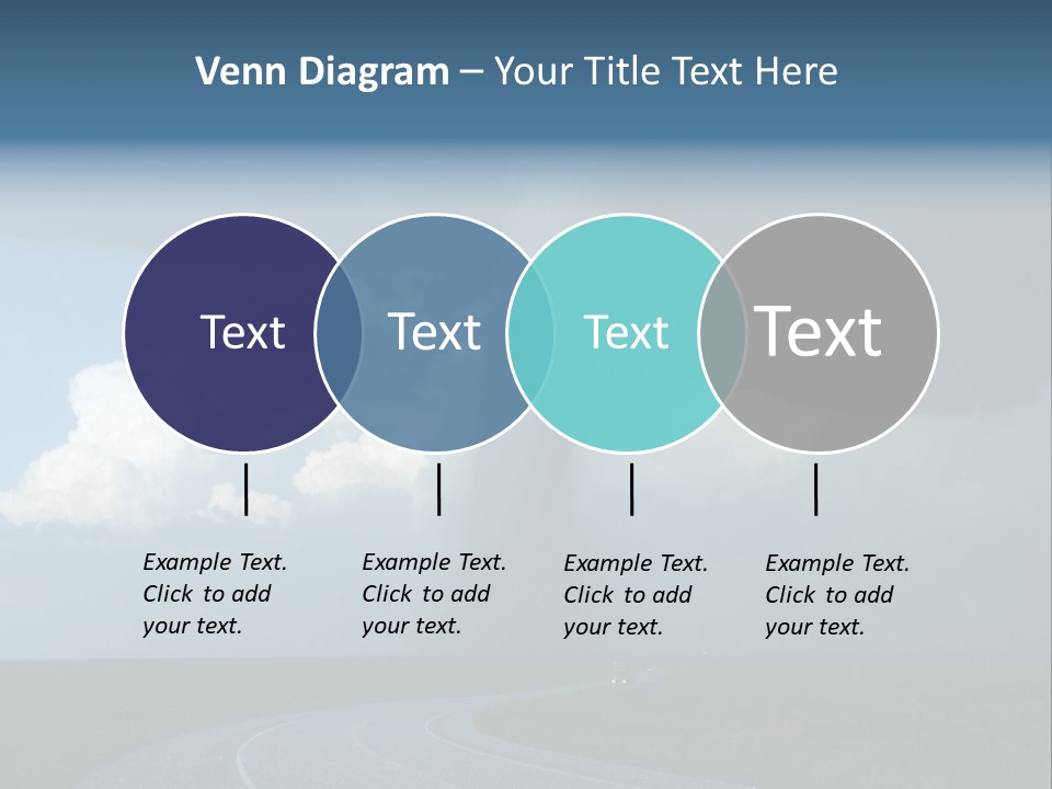 Nature Thunderstorm Storm Chasing PowerPoint Template