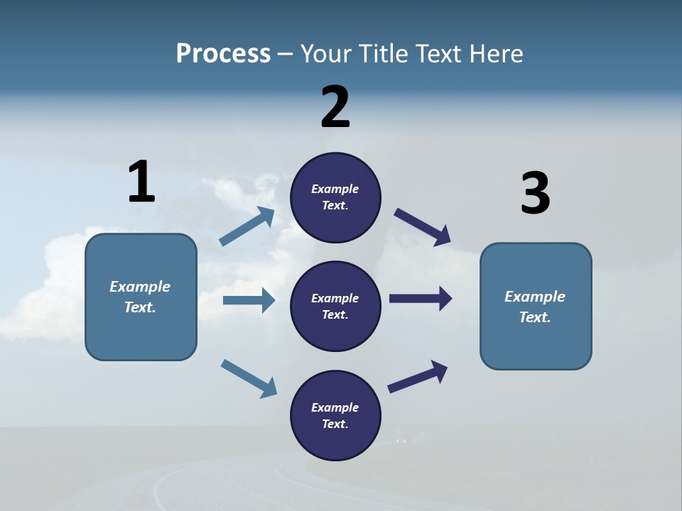 Nature Thunderstorm Storm Chasing PowerPoint Template