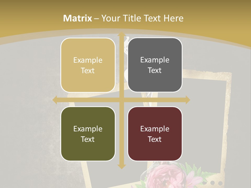 Book Royal Shabby PowerPoint Template