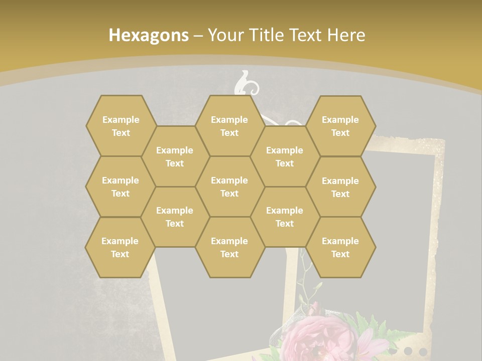 Book Royal Shabby PowerPoint Template