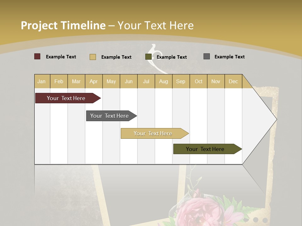 Book Royal Shabby PowerPoint Template