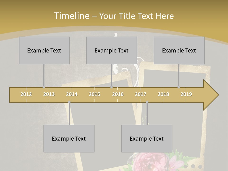 Book Royal Shabby PowerPoint Template