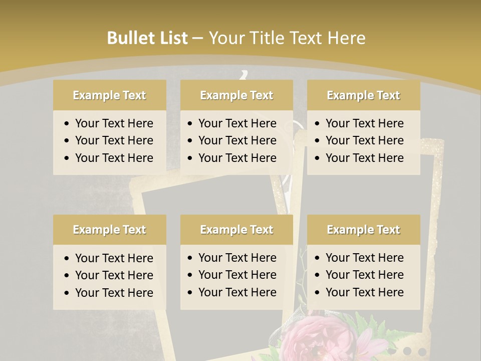 Book Royal Shabby PowerPoint Template