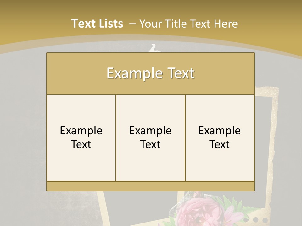 Book Royal Shabby PowerPoint Template