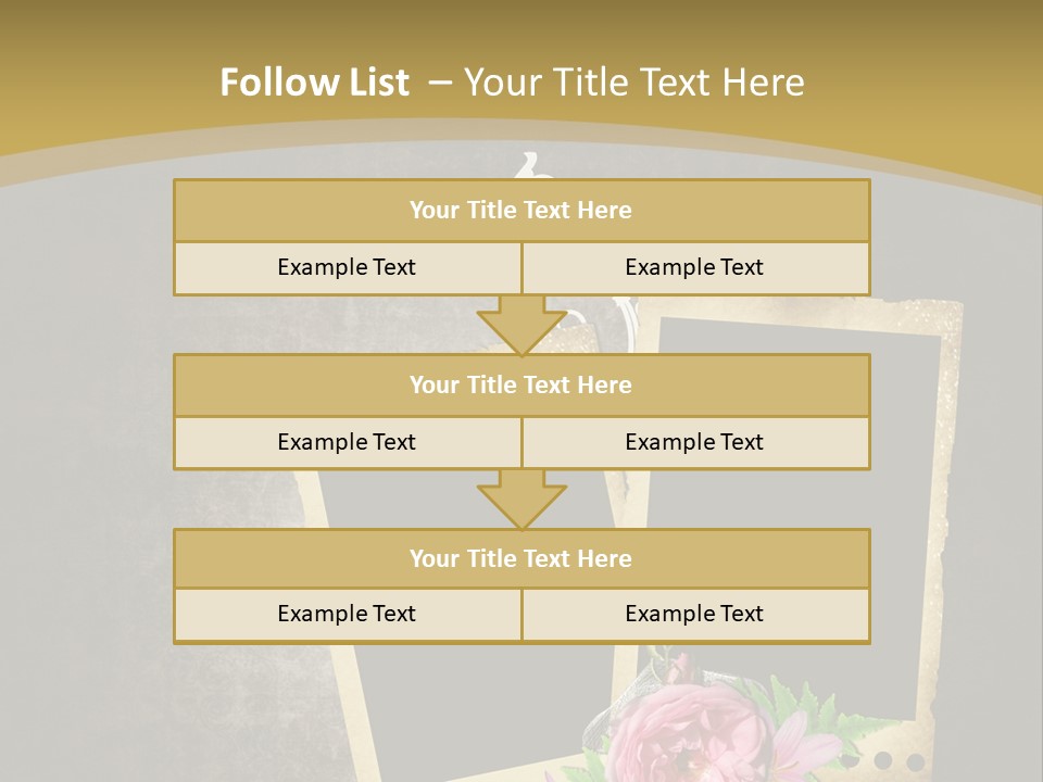 Book Royal Shabby PowerPoint Template