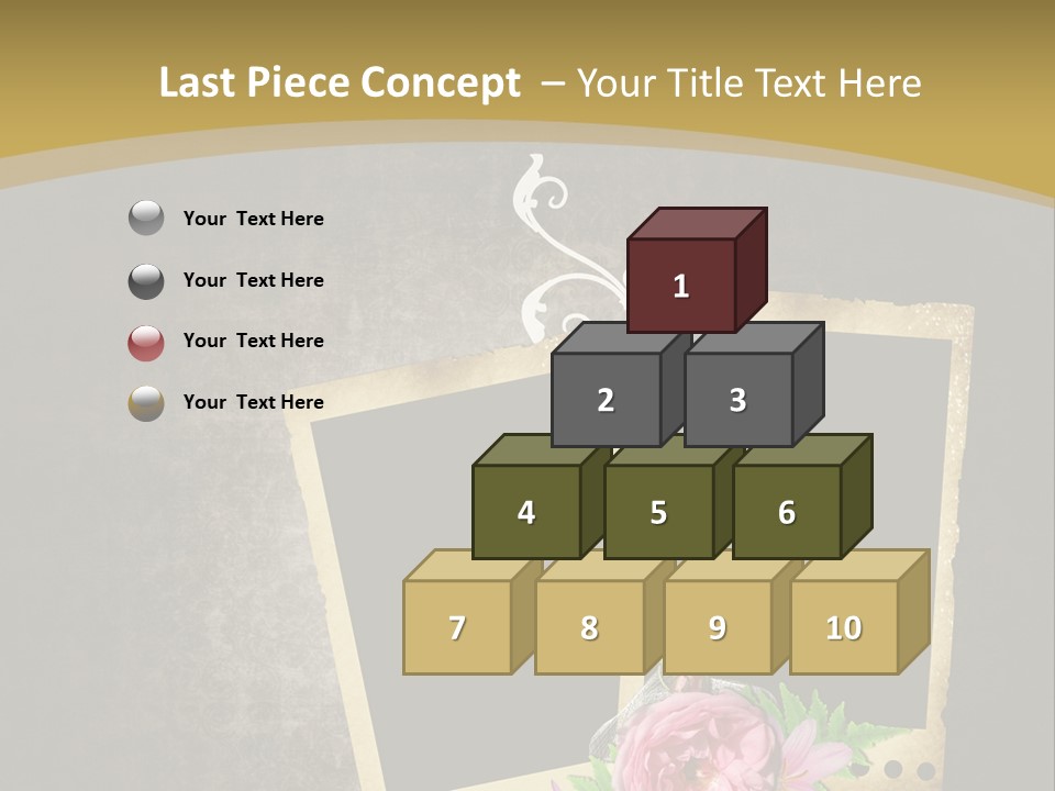 Book Royal Shabby PowerPoint Template