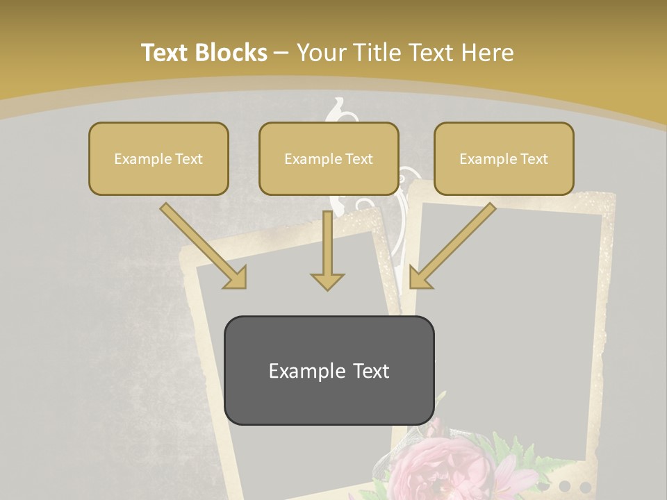 Book Royal Shabby PowerPoint Template