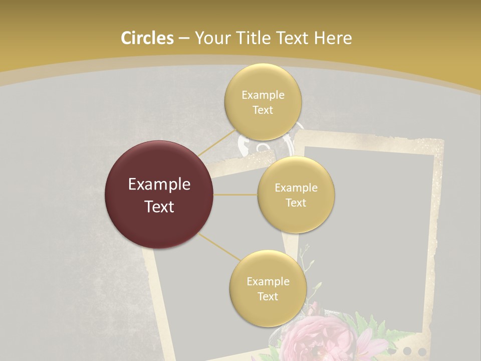 Book Royal Shabby PowerPoint Template