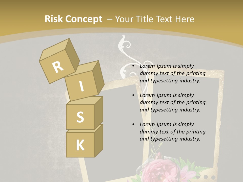 Book Royal Shabby PowerPoint Template