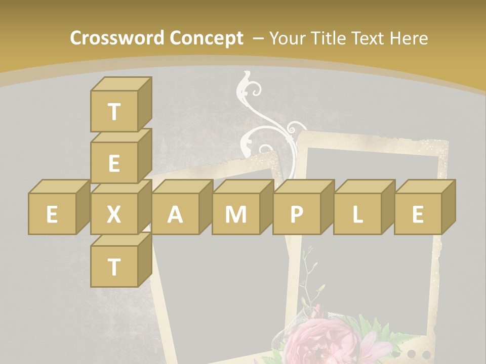 Book Royal Shabby PowerPoint Template