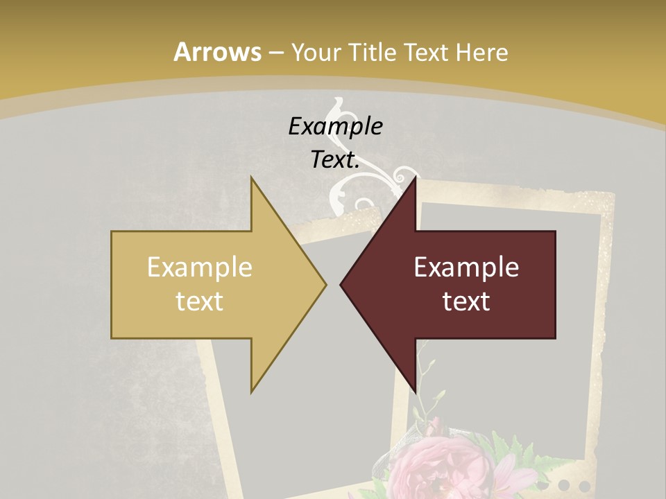 Book Royal Shabby PowerPoint Template