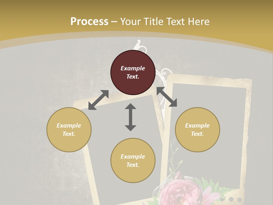 Book Royal Shabby PowerPoint Template