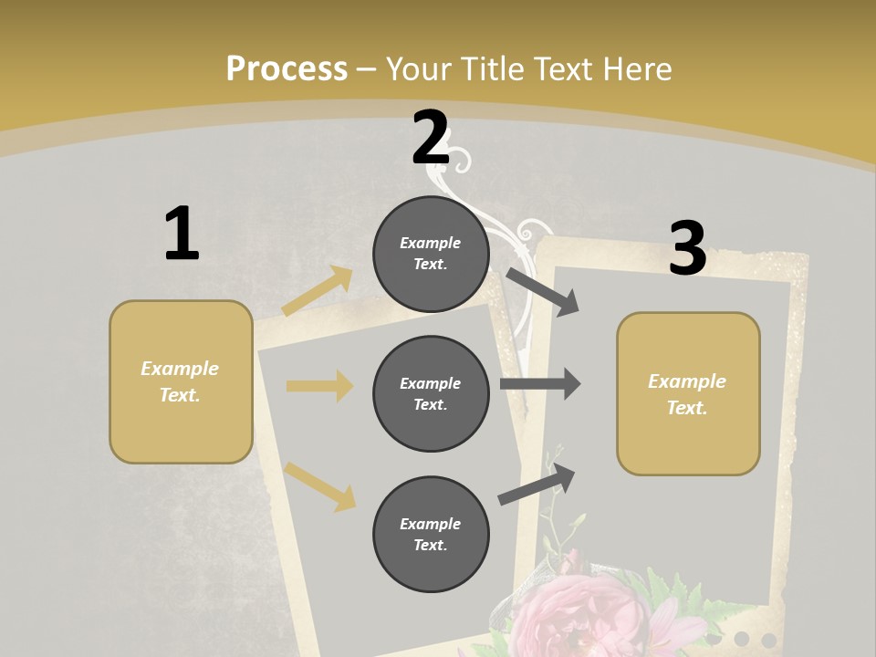 Book Royal Shabby PowerPoint Template