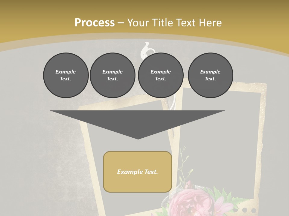 Book Royal Shabby PowerPoint Template