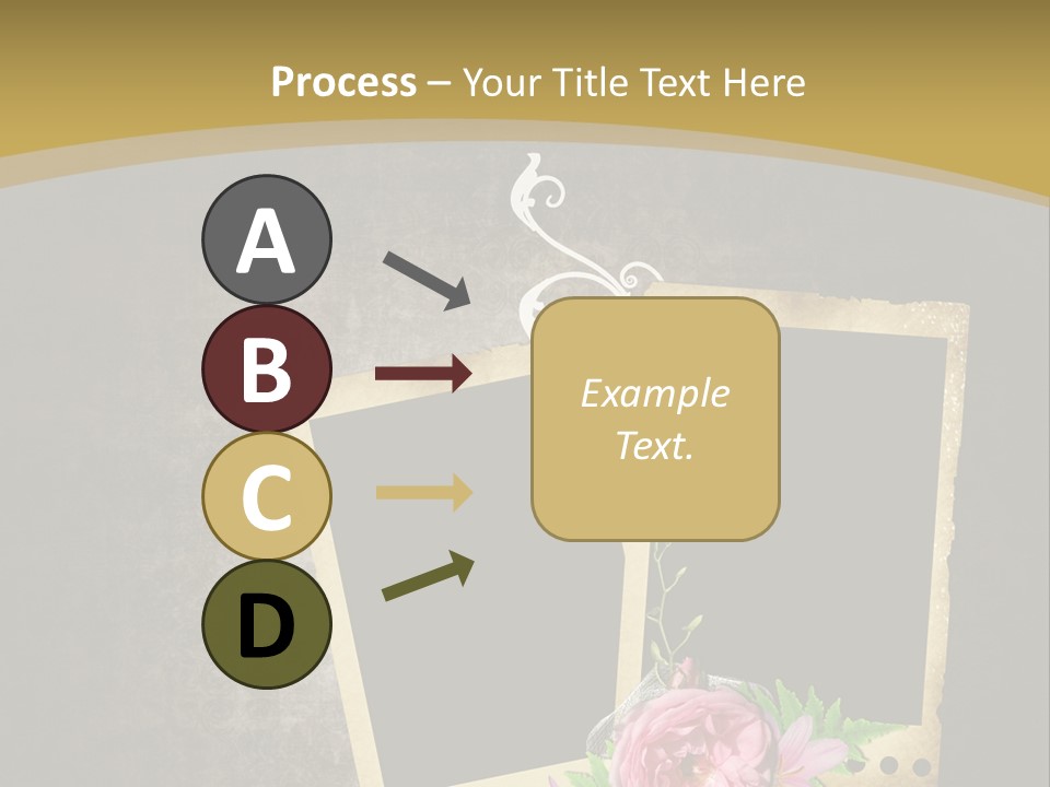 Book Royal Shabby PowerPoint Template