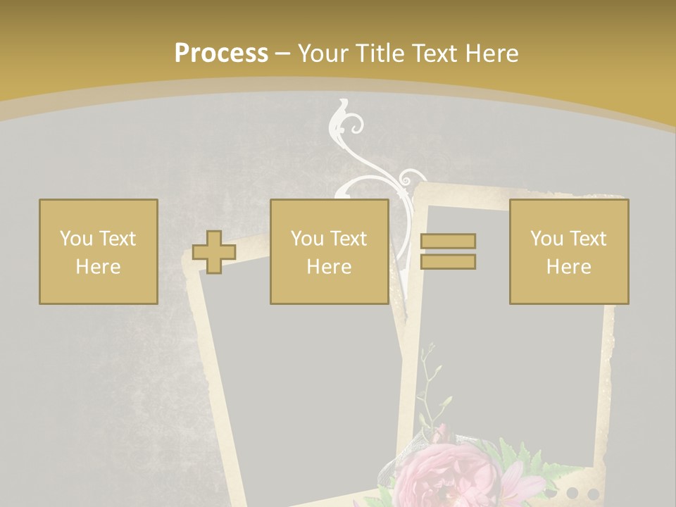 Book Royal Shabby PowerPoint Template