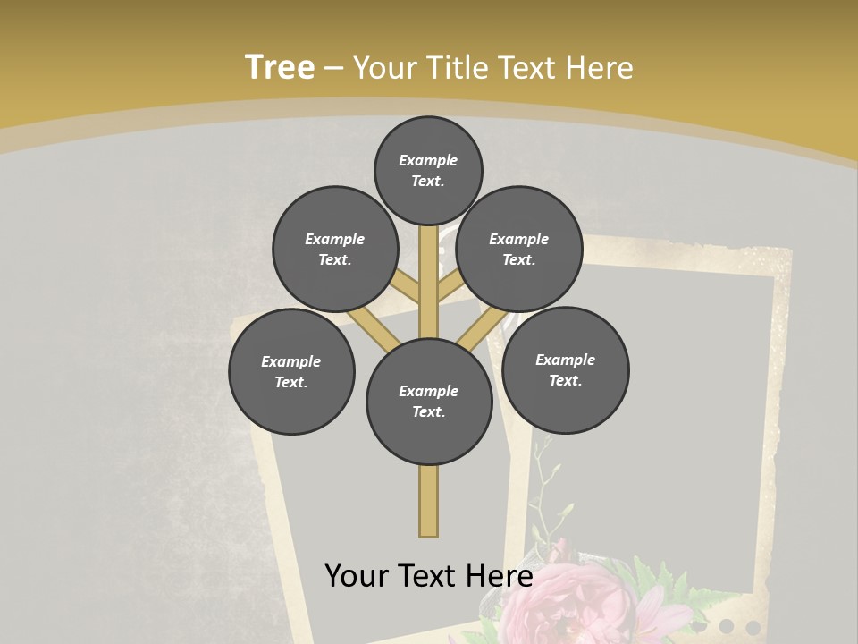 Book Royal Shabby PowerPoint Template