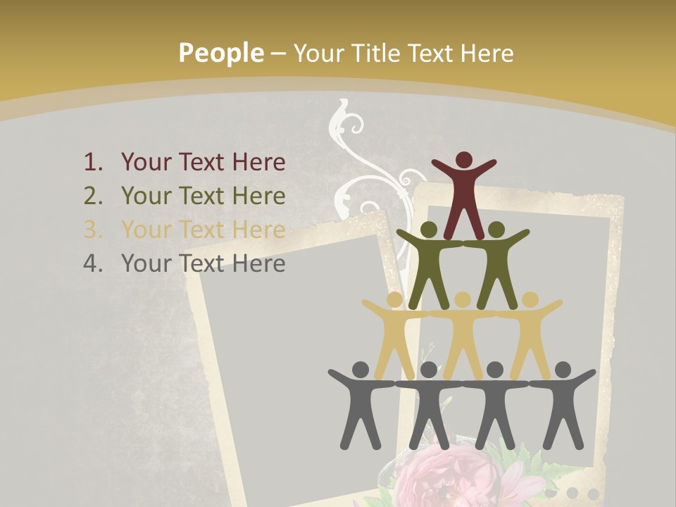 Book Royal Shabby PowerPoint Template