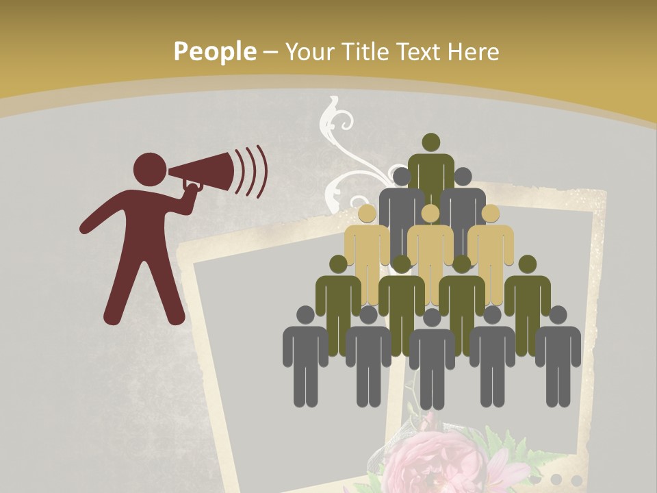 Book Royal Shabby PowerPoint Template