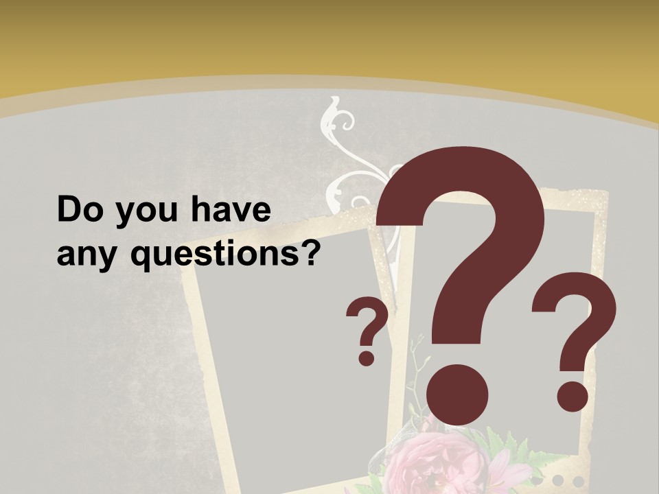 Book Royal Shabby PowerPoint Template