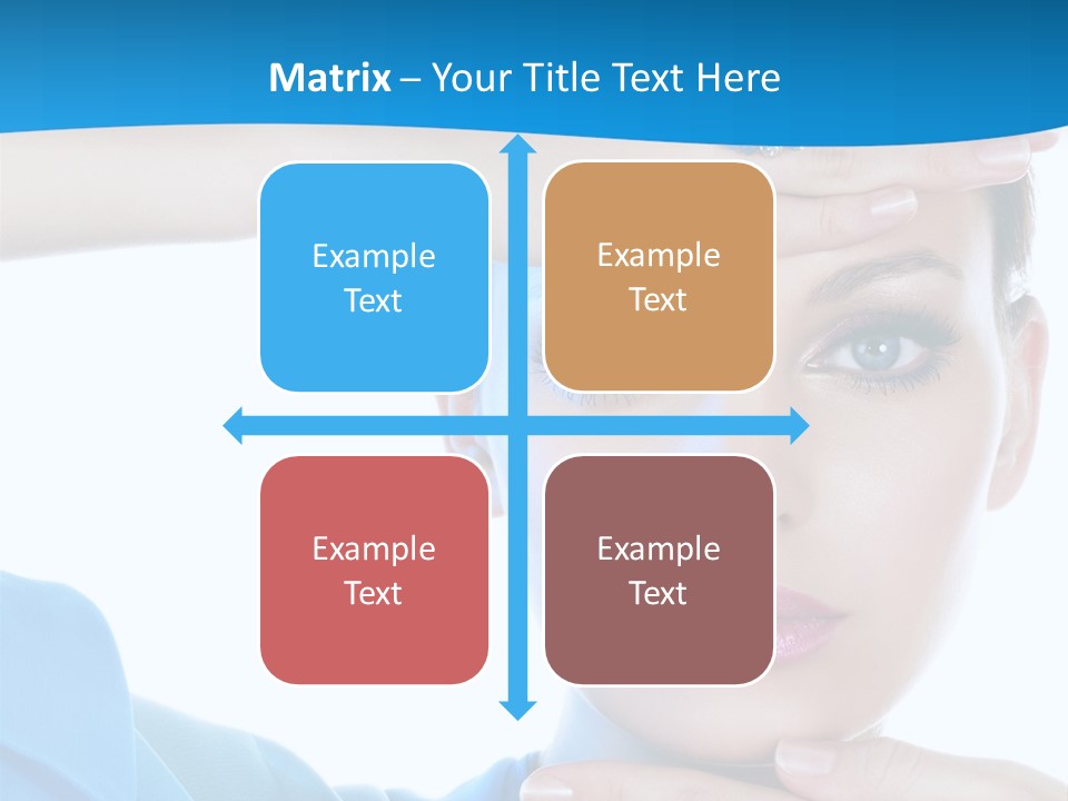 Portrait Stunning Silk PowerPoint Template