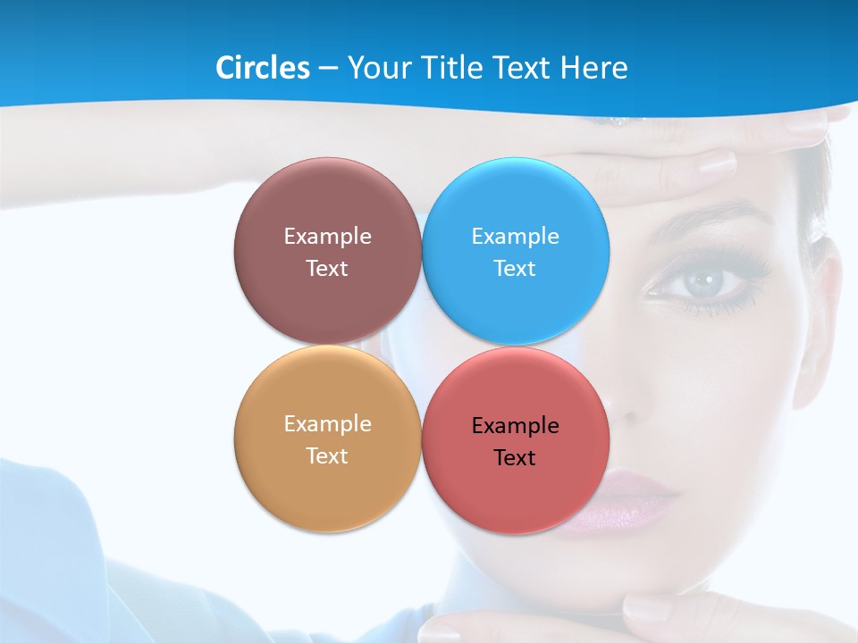 Portrait Stunning Silk PowerPoint Template