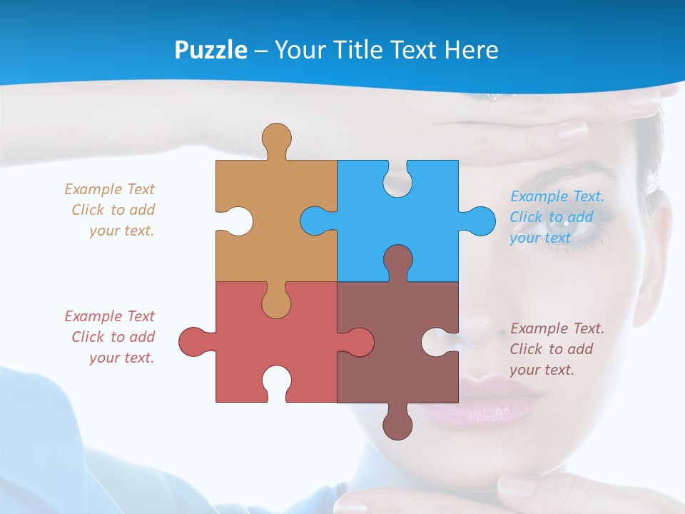 Portrait Stunning Silk PowerPoint Template