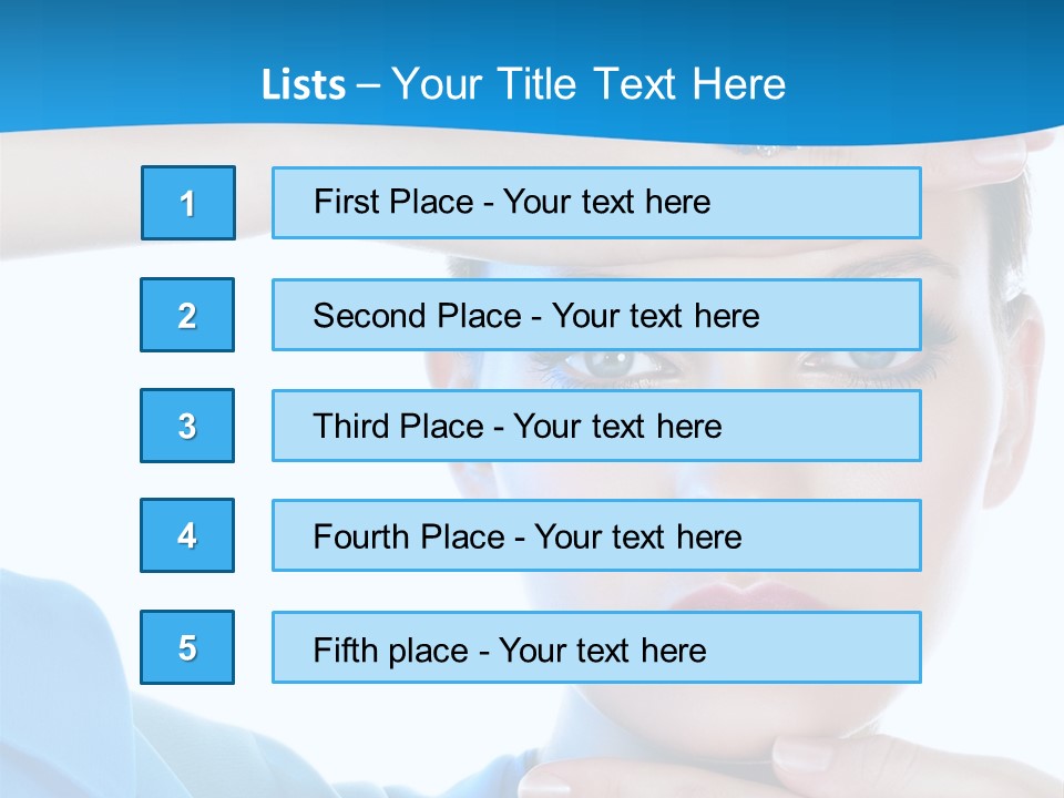Portrait Stunning Silk PowerPoint Template