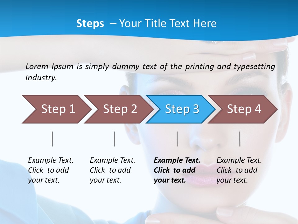 Portrait Stunning Silk PowerPoint Template