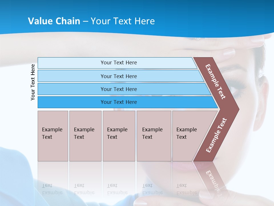 Portrait Stunning Silk PowerPoint Template