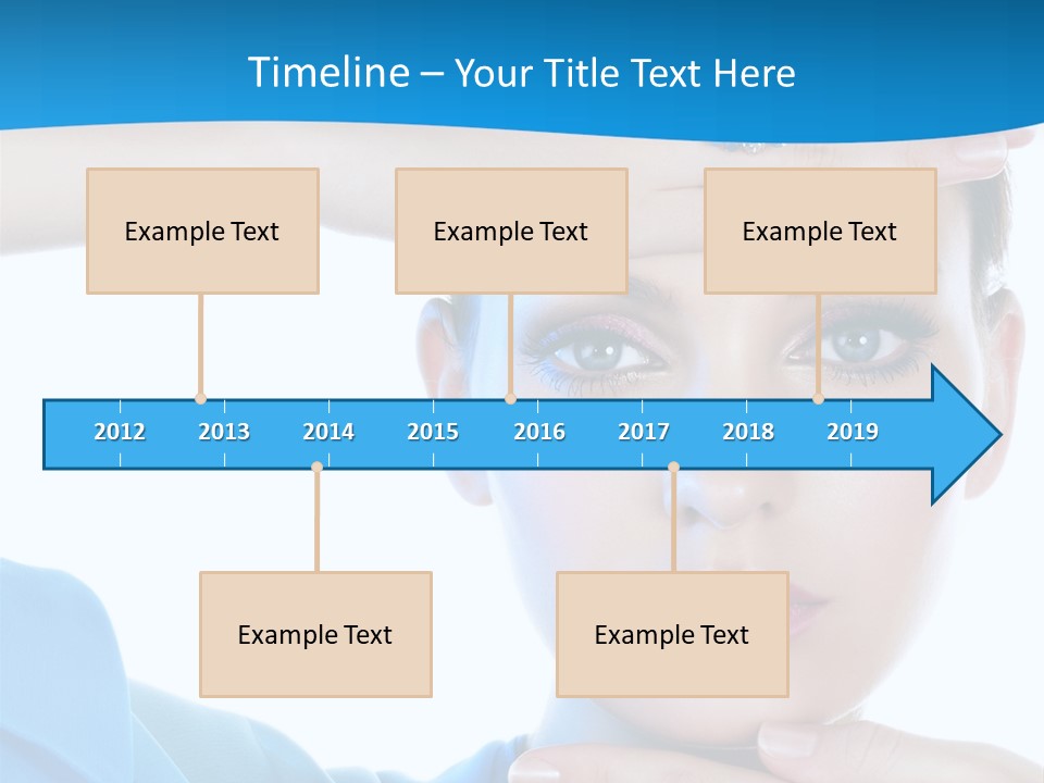 Portrait Stunning Silk PowerPoint Template