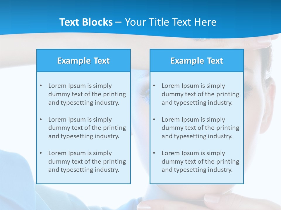 Portrait Stunning Silk PowerPoint Template