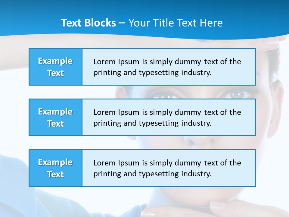 Portrait Stunning Silk PowerPoint Template