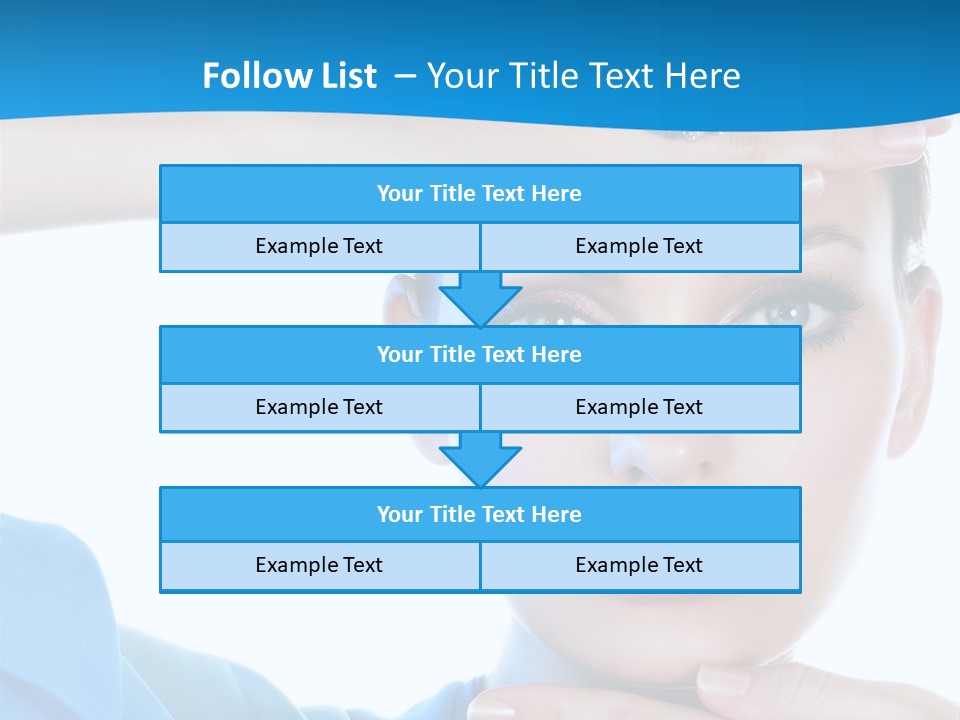 Portrait Stunning Silk PowerPoint Template
