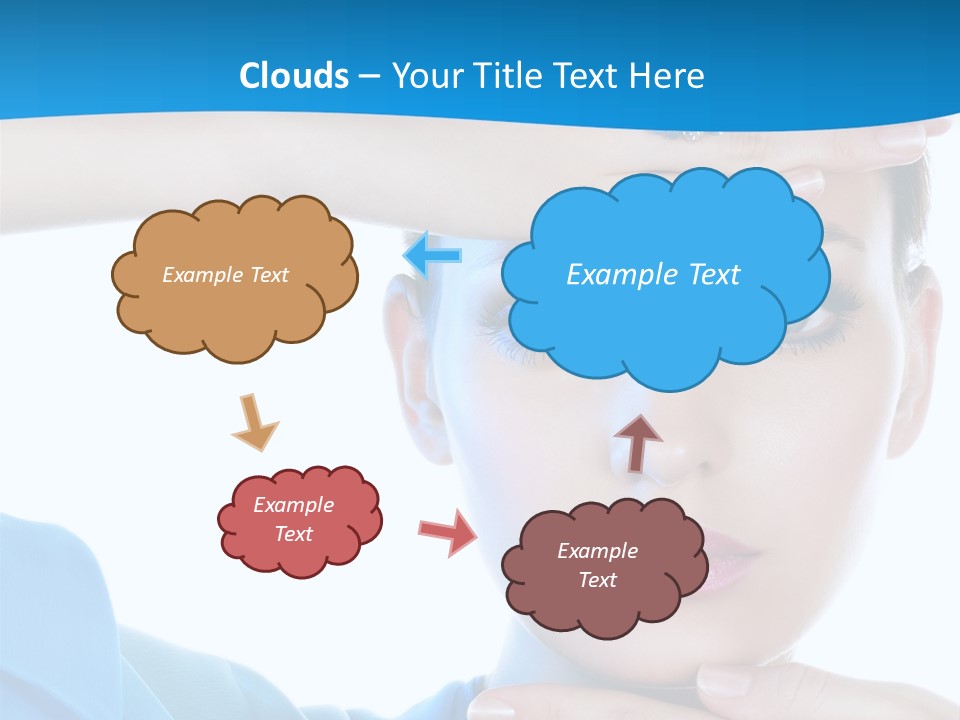 Portrait Stunning Silk PowerPoint Template