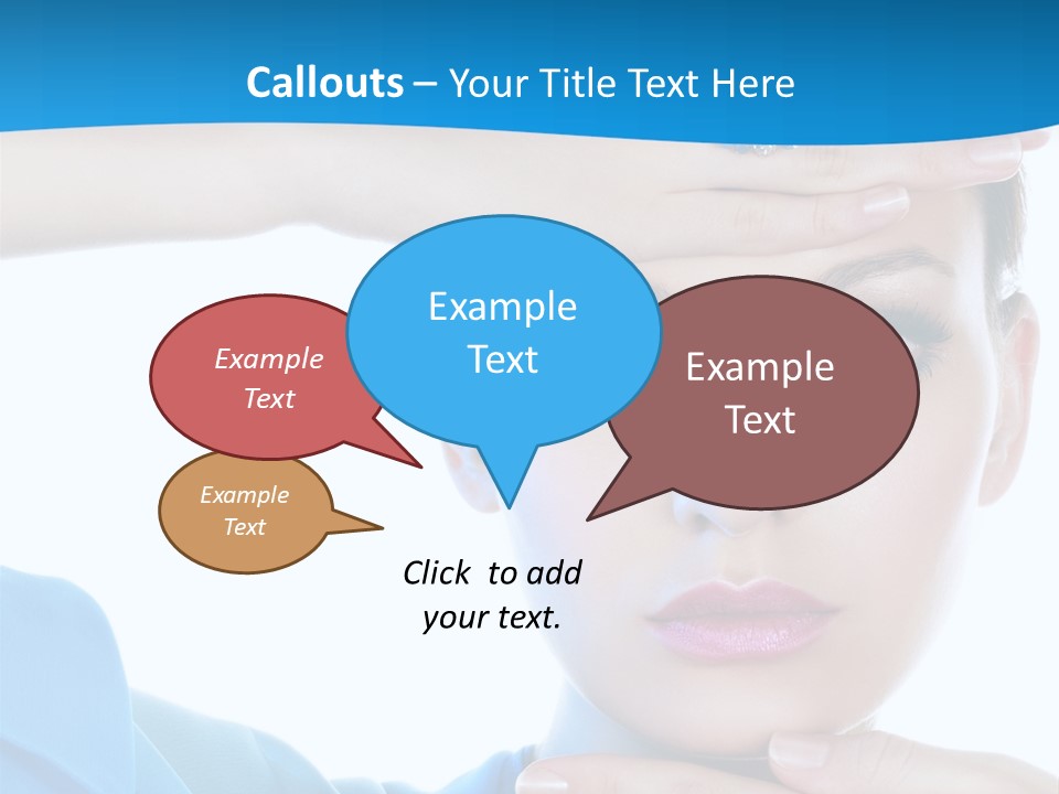 Portrait Stunning Silk PowerPoint Template