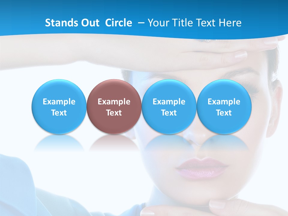 Portrait Stunning Silk PowerPoint Template